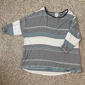 PLUS Size 2X Dolman Tee